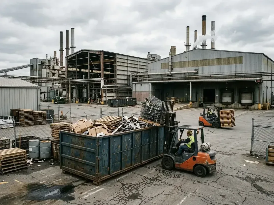 industrial-factory-scrap-conta-003 — frequently asked questions, Cheap Roll-off Dumpster Rentals in Myerstown, PA